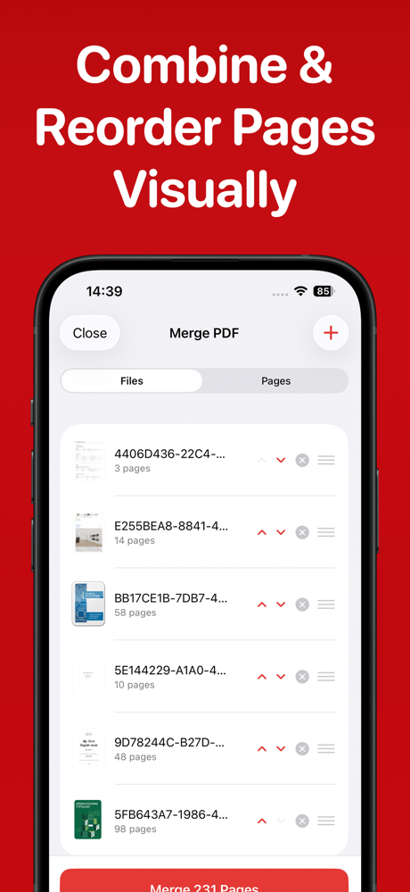 Merge PDF - PDF Combiner screenshot 3