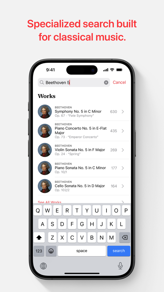 #3. Apple Music Classical (iOS) By: Apple