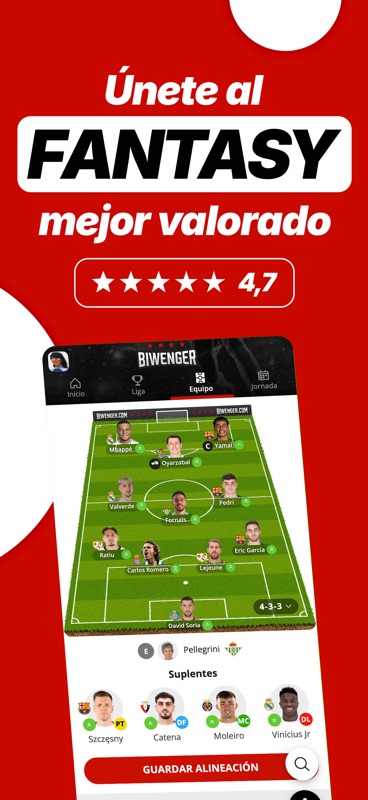 Fantasy Biwenger - Liga Futbol screenshot 2