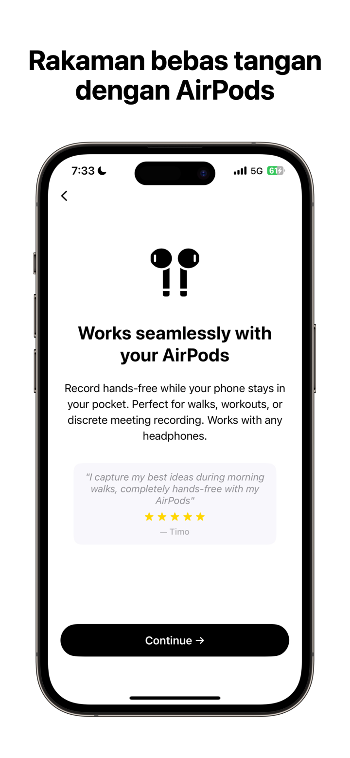 Speakwise - AI Note Taker screenshot 5
