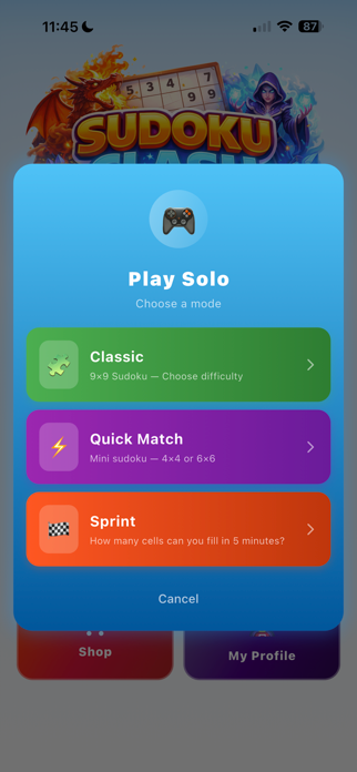 Sudoku Clash Screenshot 6 of 10