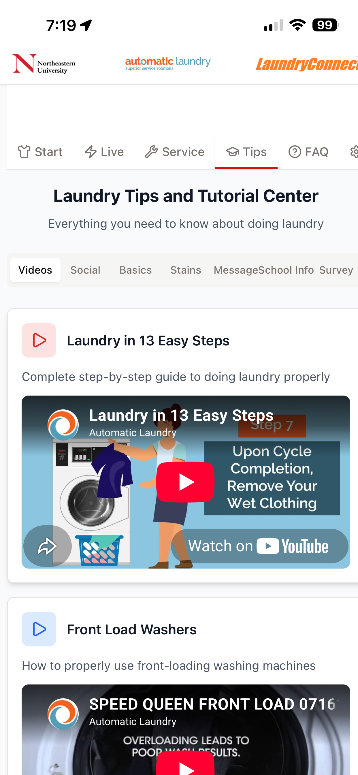 LaundryConnect Live screenshot 5