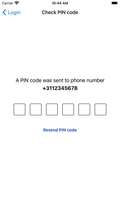 App screenshot