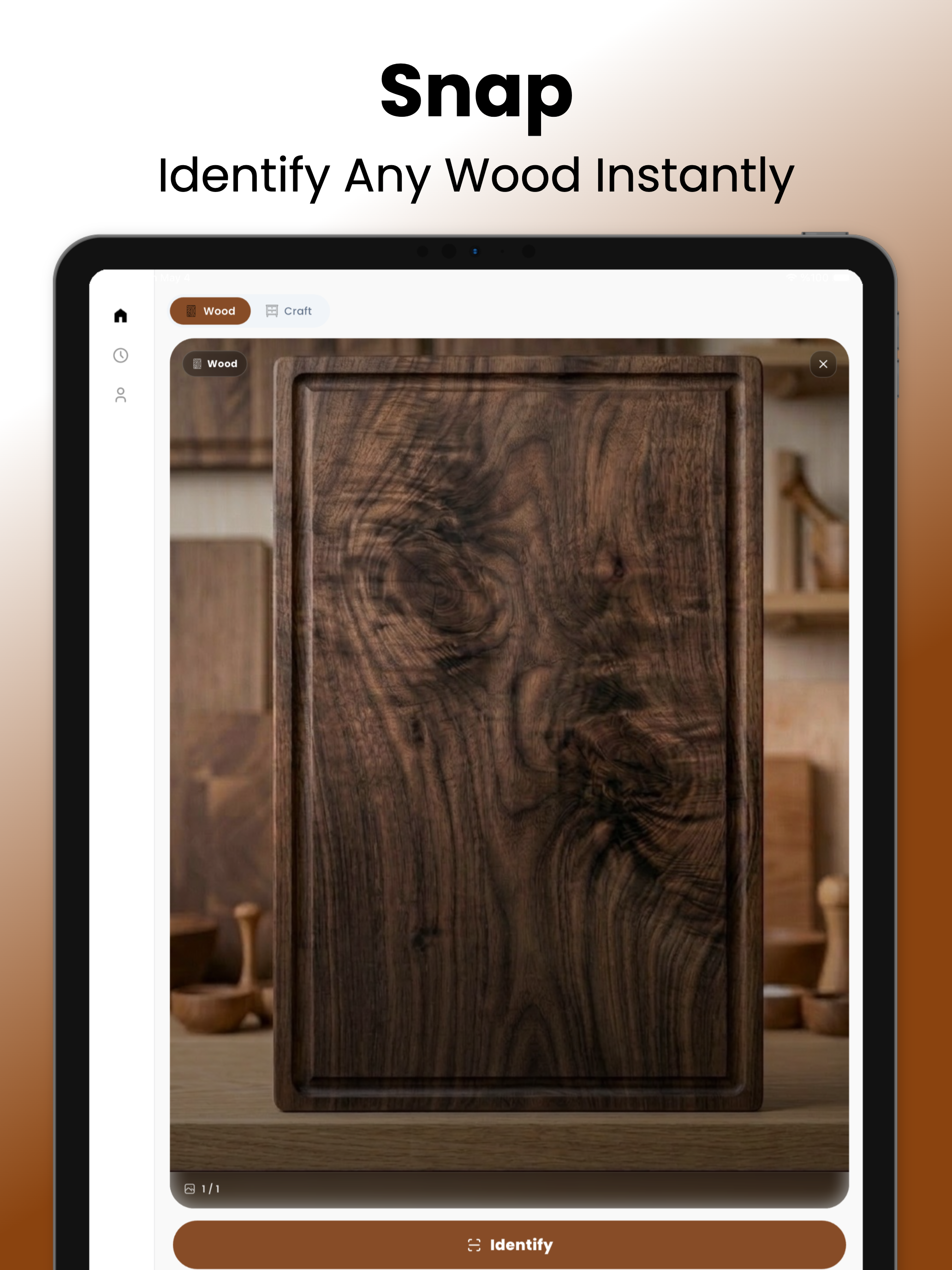 Wood Identifier: WoodSnap