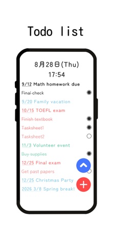 ScrollCalendar screenshot