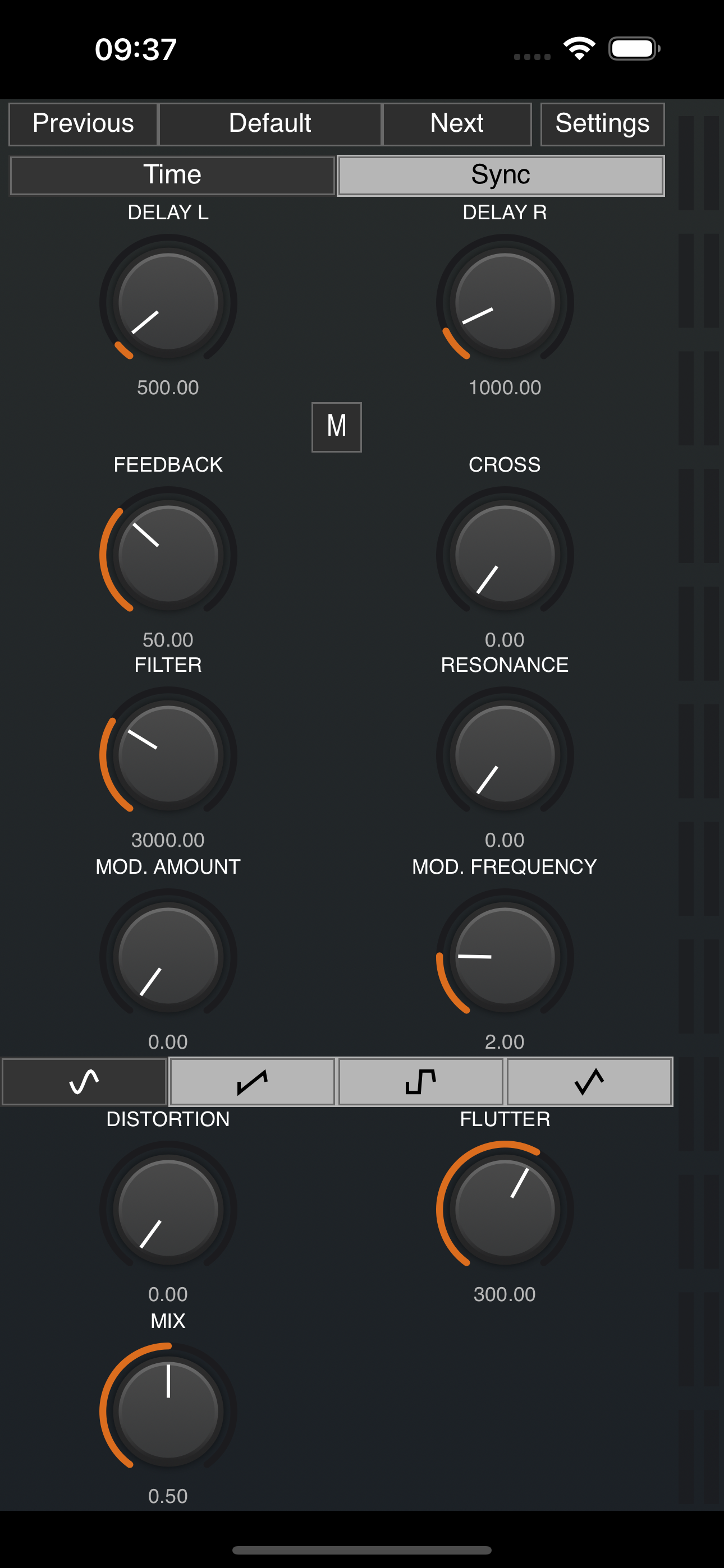 PD1 - Analog Delay