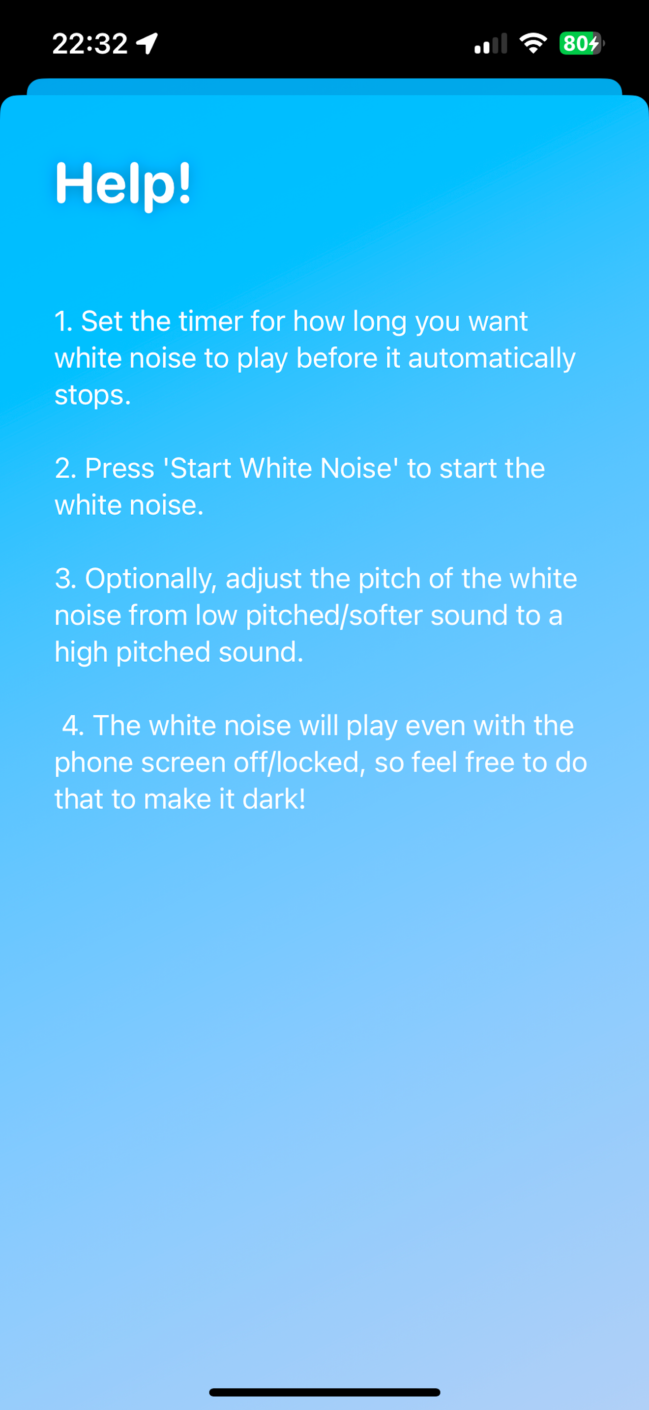 Just White Noise screenshot 5