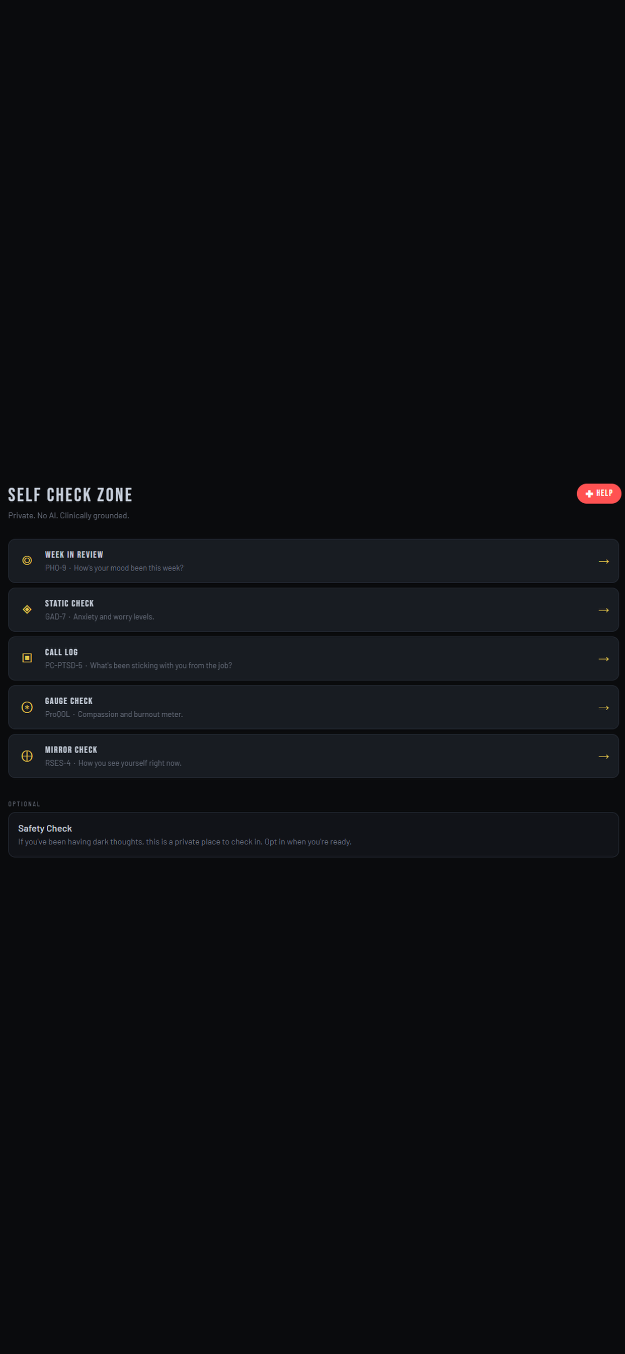 Code 4: Responder Wellness screenshot 4