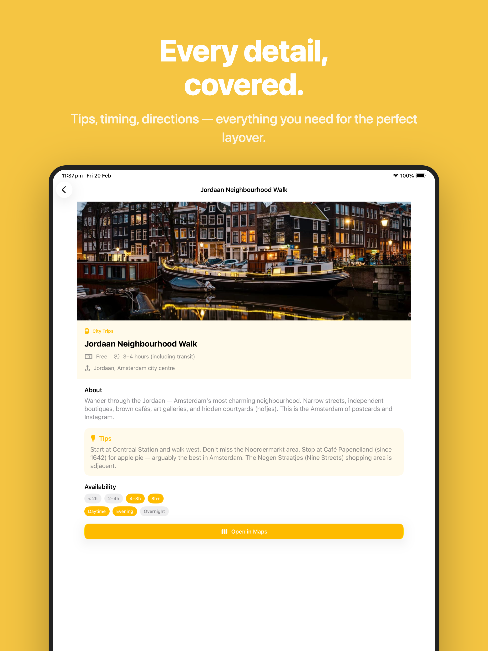 Layover screenshot 8