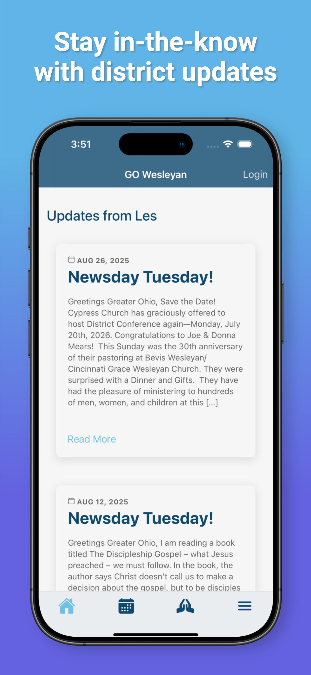 The Greater Ohio District