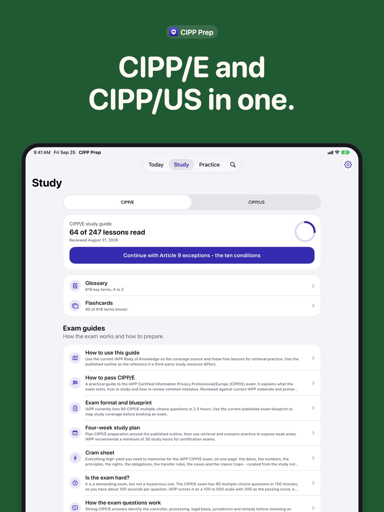 Screenshot 12 of CIPP Prep: CIPP/E and CIPP/US