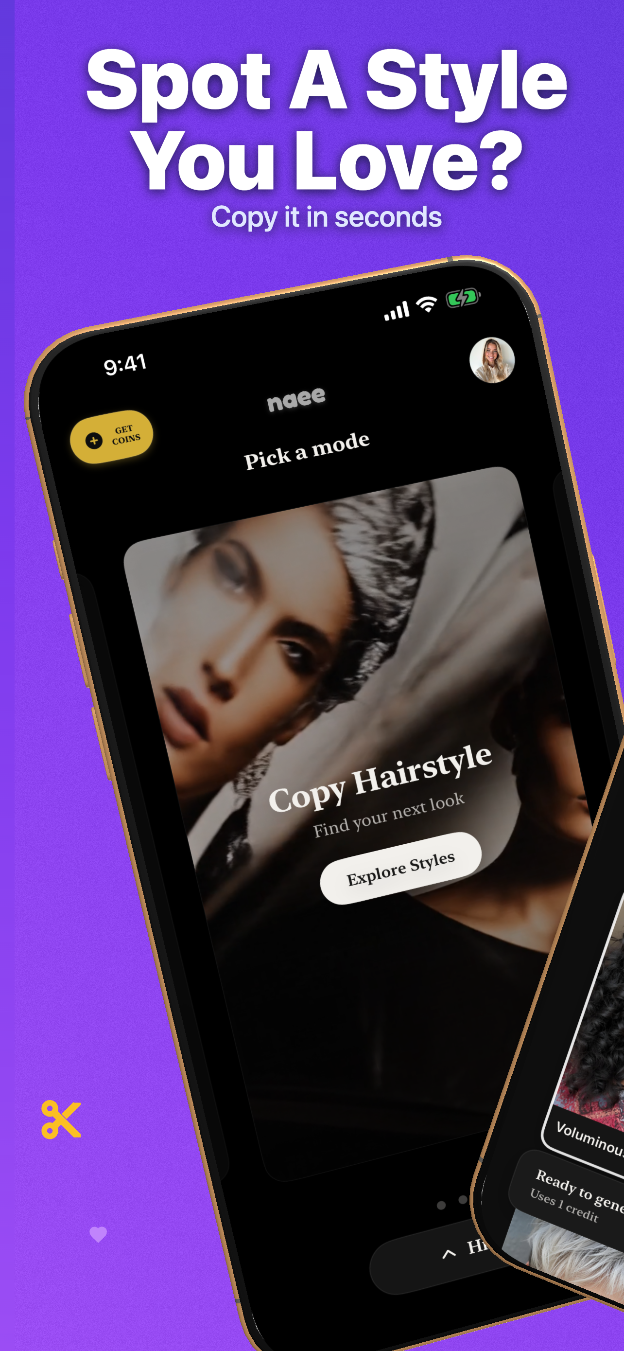 AI Hairstyle Try On - Naee