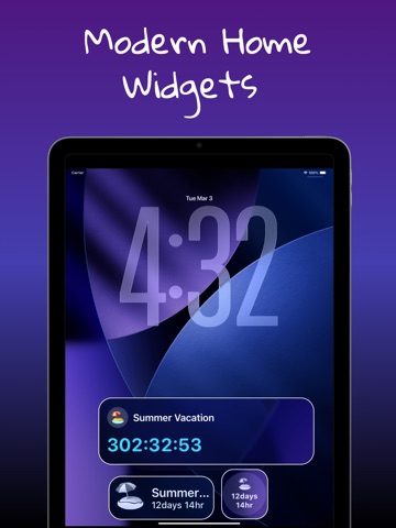 Chronoji - Countdown Timer iPad screenshot