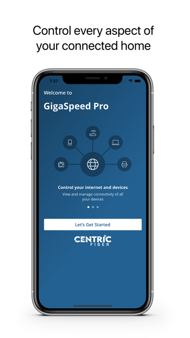 Centric Fiber Screenshot