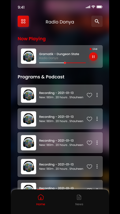 Screenshot #1 pour Radio Donya