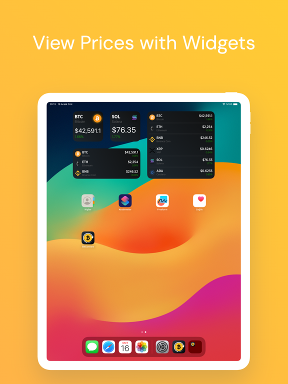 Screenshot #6 pour BitConvert - Crypto Calculator