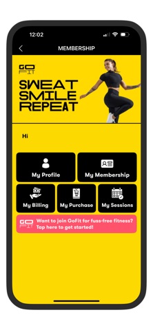 GoFit Fitness screenshot