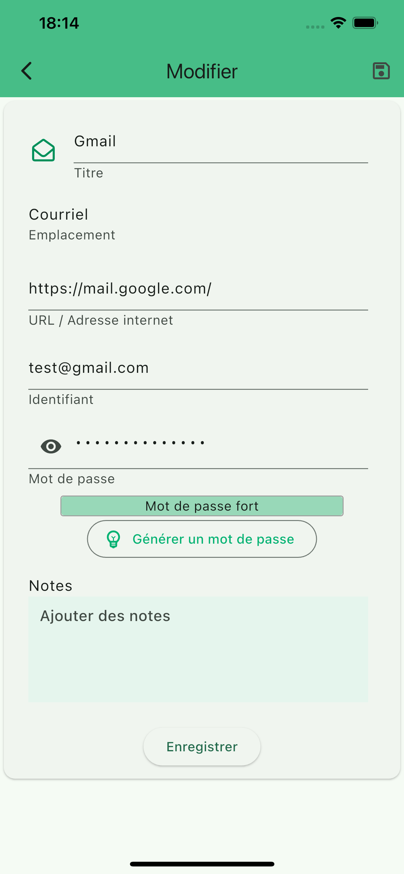 Haslo.Me : votre trousseau