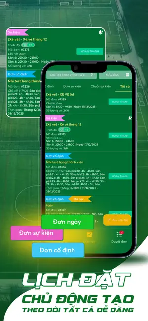 ALOBO - Quản lý sân thể thao iPhone screenshot 3