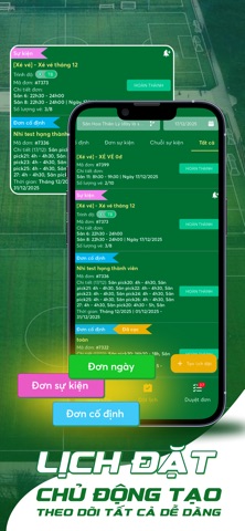 ALOBO - Quản lý sân thể thao iPhone screenshot