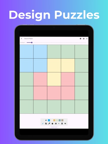 Crowns Logic Game iPad screenshot
