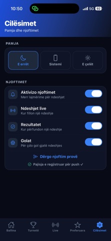 Futsal Pro - Tournaments iPhone screenshot