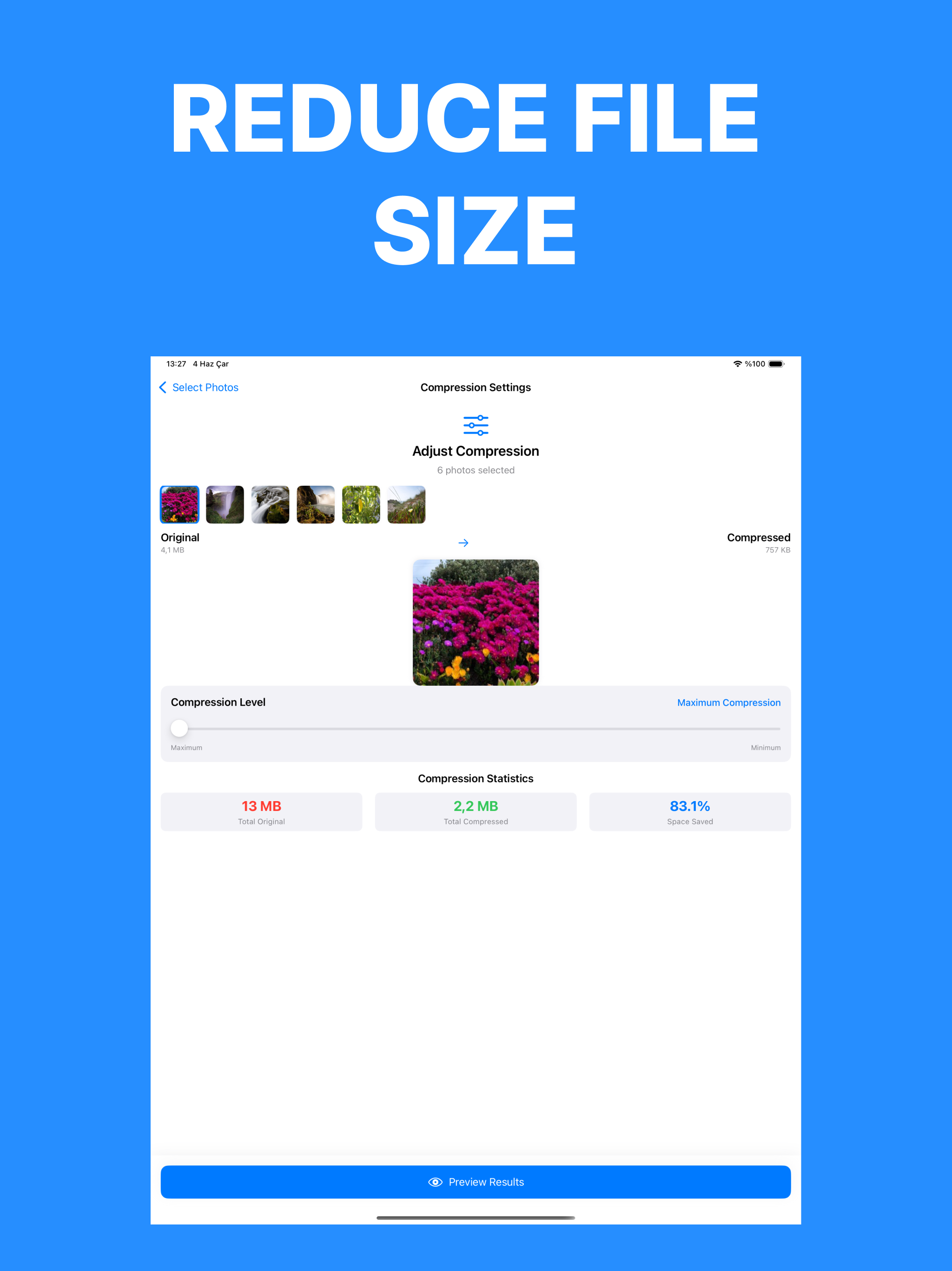 Compress Photos - Resize screenshot 5