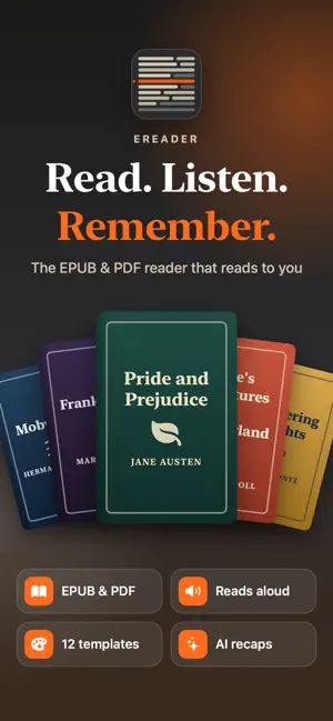 eReader: EPUB, PDF Book Reader screenshot 1