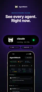 AgentWatch: AI Agent Hub screenshot 1