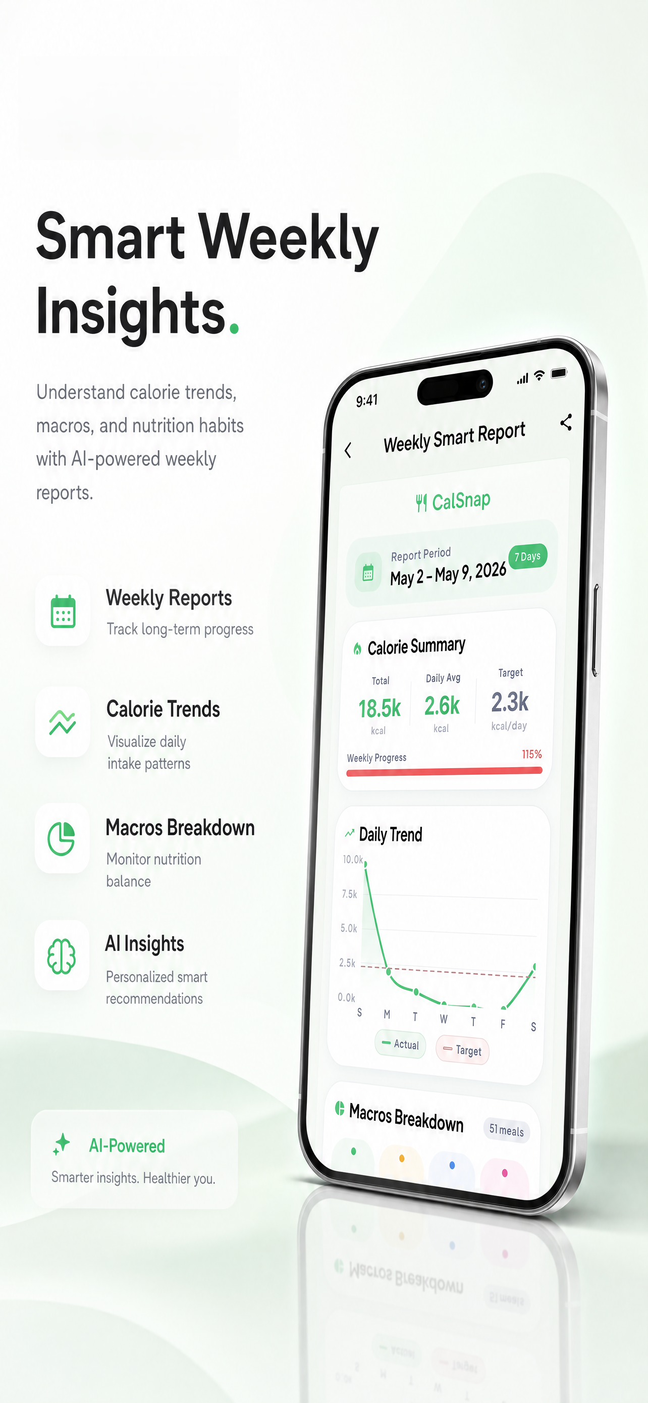 CalSnap: Al Food Scanner screenshot 4
