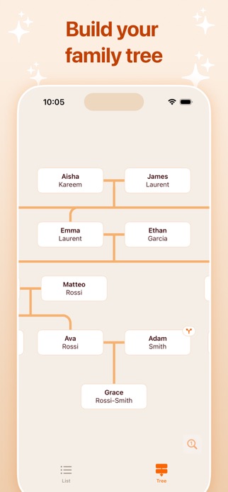 Simple Family Tree Screenshot 1 of 4