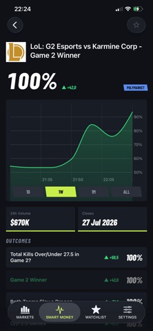 Prediction Market screenshot