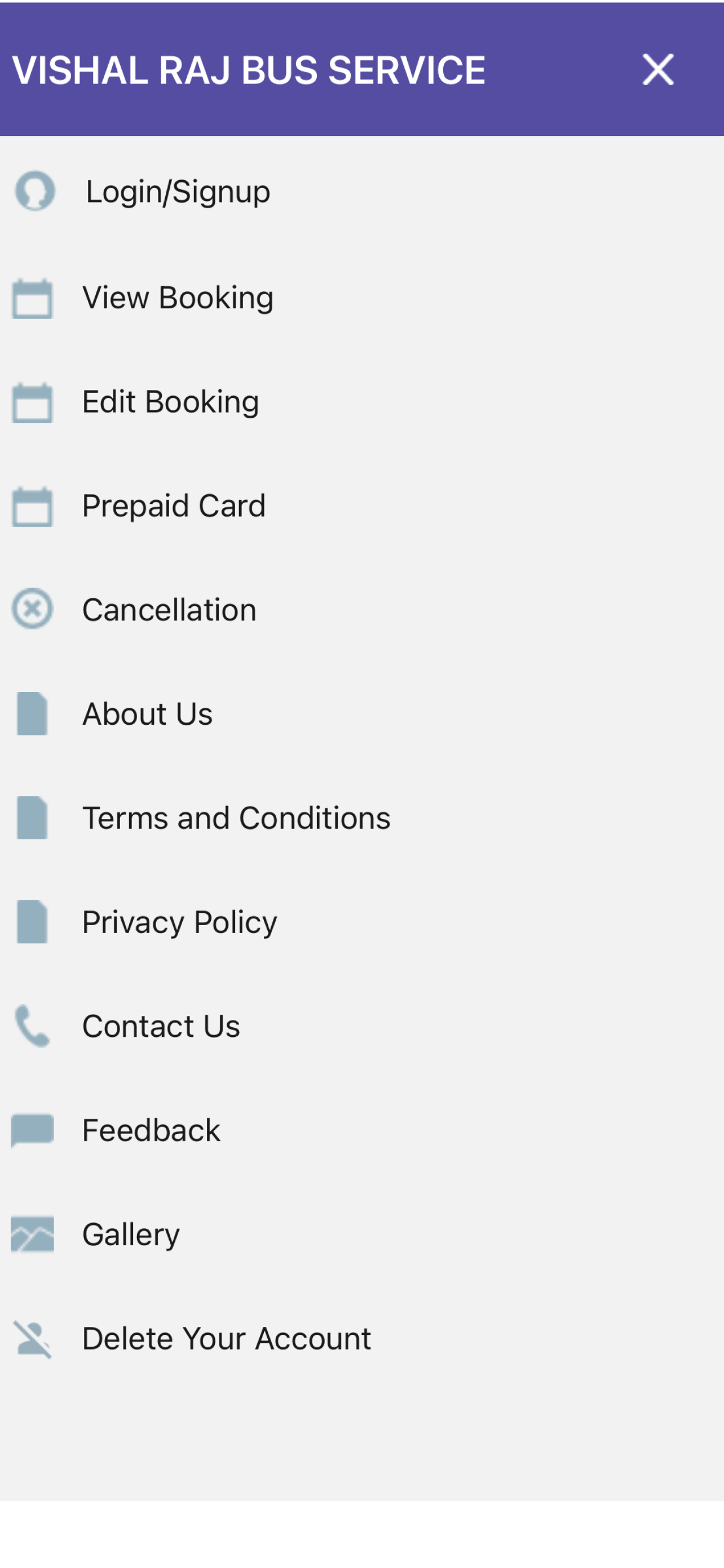 Vishal Raj Bus Service screenshot 3