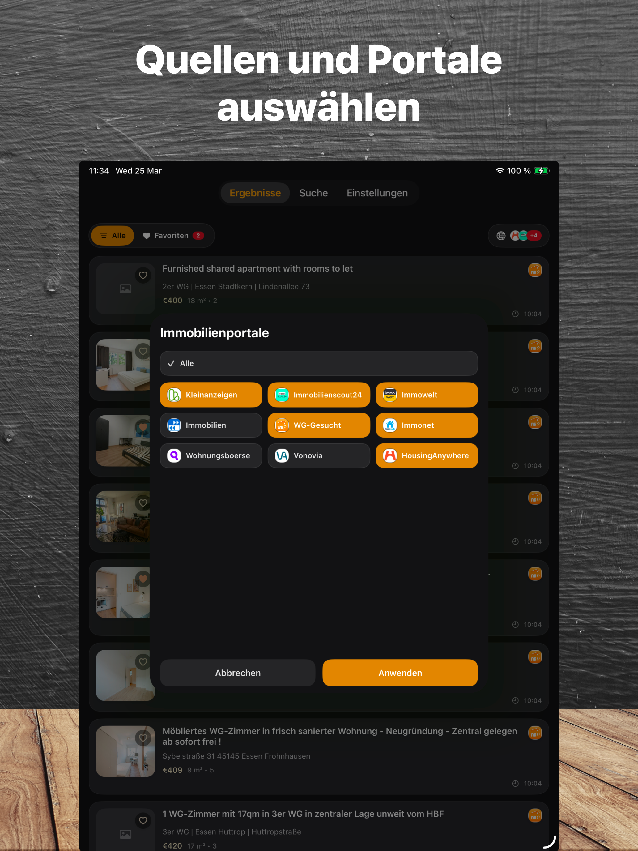 Essen Apartment Finder