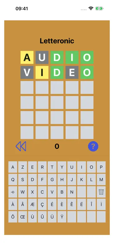 Letteronic : Mots à deviner screenshot 3 of 4