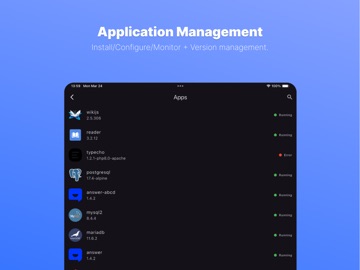 1Panel - Server Admin iPad screenshot