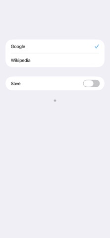 Just Quick Search screenshot