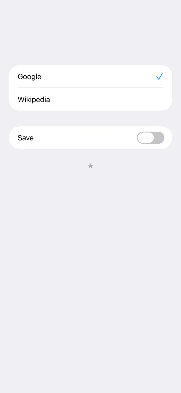 Screenshot #2 pour Just Quick Search