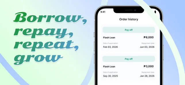 NIBS Peso-loan app quickly iPhone screenshot 1