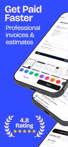 The Invoice Maker Free iPhone screenshot