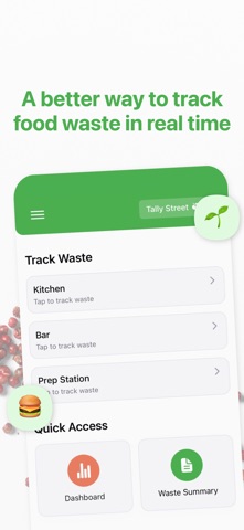 Waste Tally - For Restaurants iPhone screenshot