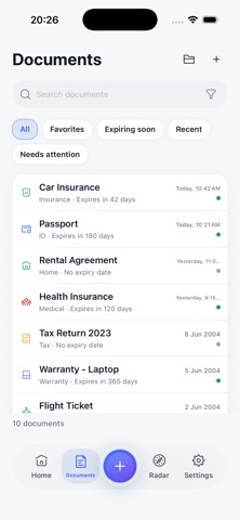 HomeVault Documents Screenshot 2 of 7