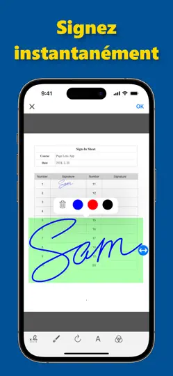 Capture d'écran de Scanner PDF App: Page Lens sur iPhone 3