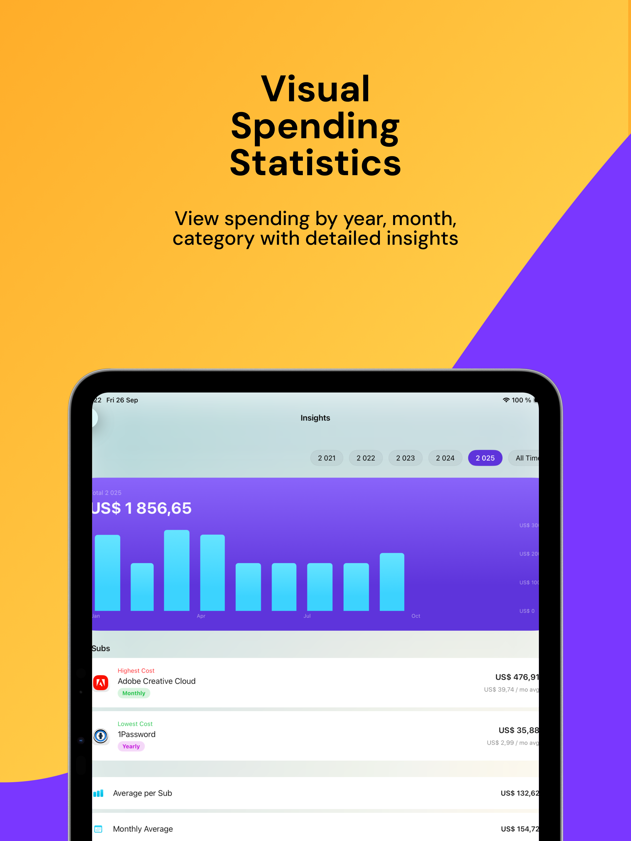 Subscription Tracker - Submind screenshot 13
