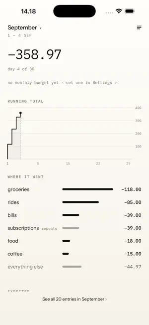 Margin: Expense Tracker screenshot 3