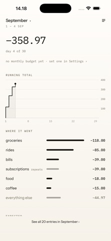 Margin: Expense Tracker Screenshot 3 of 5