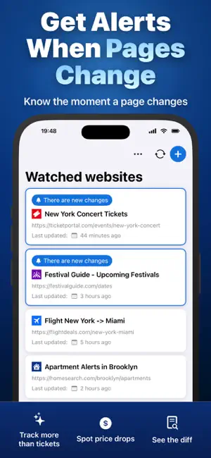 WebWatch: Website Monitor screenshot 4