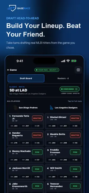 BaseRace: Fantasy Baseball screenshot 3