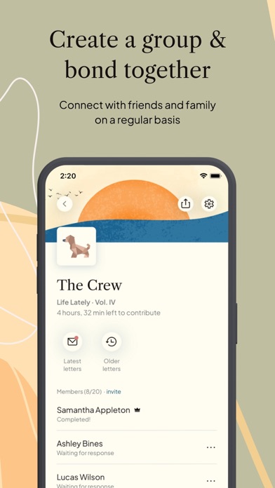 LettersHome: Friends & Family Screenshot