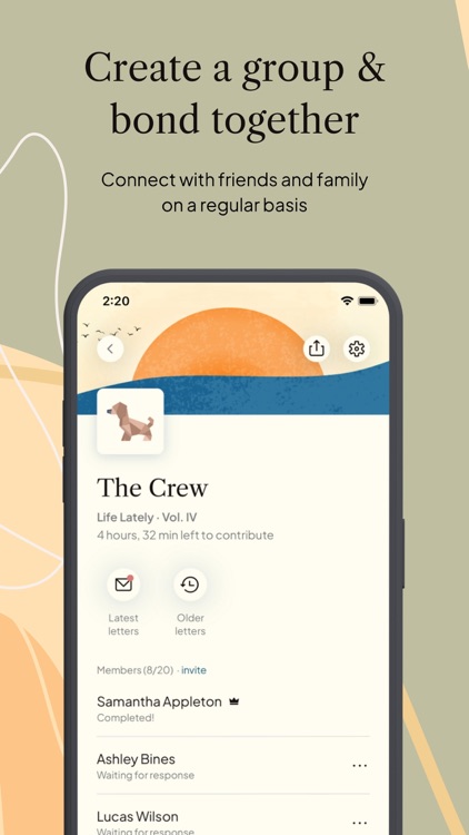 LettersHome: Friends & Family